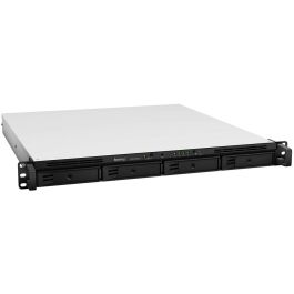 Synology RS1619XS+ NAS Rack (1U) con Intel Xeon D-1527, 8 GB DDR4 RAM para 4 unidades, 2 ranuras M.2 SSD