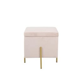 Reposapiés DKD Home Decor Rosa Metal Poliéster (45 x 45 x 45 cm) Precio: 54.99000001. SKU: S3040714