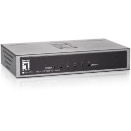 Level One FEU-0511 Switch 4x FE 1x SC Multimodo Fibra Metálica Precio: 100.49999971. SKU: B15EQXM5H2
