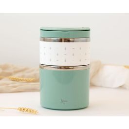 KioKids Termo 930 mL Acero Inoxidable Salvia para Sólidos y Papillas con 2 Compartimentos, Bebés +0 meses Precio: 20.89000023. SKU: B1HBAHQLSR