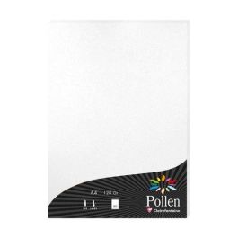 Papel Clairefontaine Pollen A4 120G 50H Blanco Metalizado Precio: 16.59000024. SKU: B14Q6L24NB