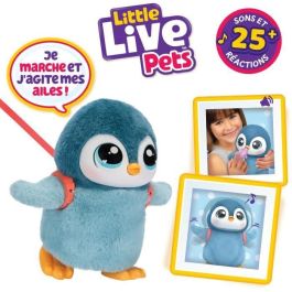 Mi Pequeño Pingüino - MOOSE TOYS - LITTLE LIVE PETS - Pingüino electrónico interactivo con accesorios