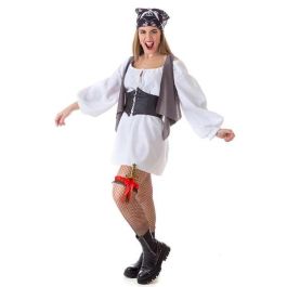 Creaciones Llopis Disfraz Adulto Pirata Sexy Pañuelo Talla XL Blanco Creaciones Llopis Disfraz Adulto Pirata Sexy Pañuelo Talla XL Blanco