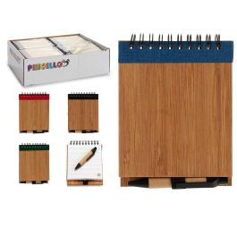 Libreta Bambu Goma Lisa Y Boli 10X13Cm S Pincello (48 Unidades) Precio: 42.95000028. SKU: B15PZA777N