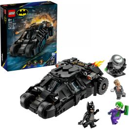 Lego Juego de Construcción de Bloques Tumbler de Batman vs Two-Face y The Joker Marvel. Set con Vehículo y Figuras +8 Años