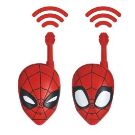 Lexibook Walkie Talkies Spiderman 3D - Dispositivo de Comunicación Infantil con Diseño del Superhéroe - Edad Recomendada: 3+ Años