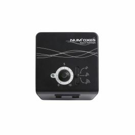 Num'Axes Sistema Antifugas Valla Invisible para Gatos y Perros Pequeños - Collar Sumergible Miniaturizado y Correa Antiahogo - Negro