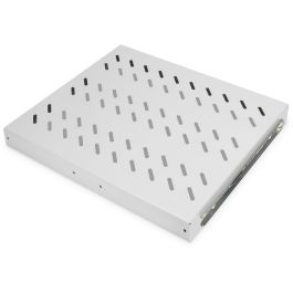 Digitus 1HE 30x483x385mm - Bandeja extraíble de 19 pulgadas para rack, 25 kg, Gris