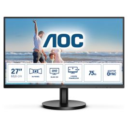 AOC Q27B3MA Monitor 27" QHD VA 75Hz Freesync Altavoces 2x2W Flicker-Free Low Blue Light Precio: 131.78999955. SKU: S7813106