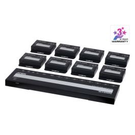 ATEN VS1828KIT-AT-G Splitter HDMI 8 Puertos 4K Cat 6 con Salida HDMI Local, Receptores IR y PoC Precio: 382.90000001. SKU: B14K23R3N6