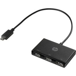 HP Hub USB-C a USB-A Portátil | Adaptador con 3 Puertos USB (1x USB 3.0 Carga) para Portátiles y Tablets | Conecta Múltiples Accesorios Precio: 24.50000014. SKU: B1EPJX2LHQ