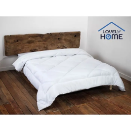 Lovely Home LOV3701393718790 Edredón 220 x 240 cm Ligero 280 g/m² Antiácaros 2 personas Blanco