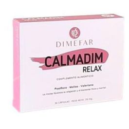 Calmadim Relax Valeriana Pasiflora Melisa, 30 Cápsulas que favorecen la relajación y apoyo físico y mental Precio: 8.7899999. SKU: B16B5QLTPY