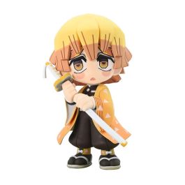 Good Smile Company Figura Toonize Kimetsu no Yaiba - Agatsuma Zenitsu Normal Color, PVC, 7 cm, articulada con base y complementos Good Smile Company Figura Toonize Kimetsu no Yaiba - Agatsuma Zenitsu Normal Color, PVC, 7 cm, articulada con base y complementos