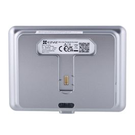 EZVIZ DP2 Timbre Video WiFi 1080p, Sensor Movimiento 6m, Visión Nocturna, Negro/Plata, CS-DP2C-A0-6E2WPFBS