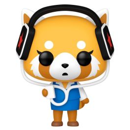 FUNKO Figura POP Aggretsuko with Headphones - Vinilo de 9cm en caja regalo