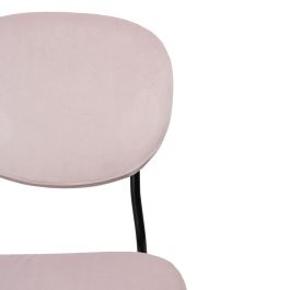 Silla Rosa Dm-Metal 45,50 X 53,50 X 82,50 cm