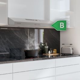 Campana Convencional Cecotec Bolero Flux CM 602200 Inox B 220 m3/h Acero