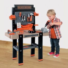 Smoby Bricolo Ultimate Banco de Trabajo de Bricolaje Electrónico para Niños +3 Años con 7 Herramientas y Kit Construcción de Vehículos Smoby Bricolo Ultimate Banco de Trabajo de Bricolaje Electrónico para Niños +3 Años con 7 Herramientas y Kit Construcción de Vehículos