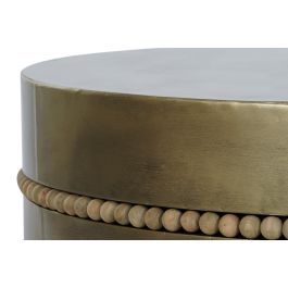 Mesa auxiliar DKD Home Decor 76 x 76 x 42 cm Dorado Metal