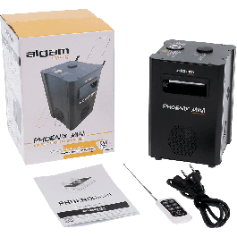 Algamlight Máquina de Chispa Fría Compacta 450W para Eventos, Escenario, Altura de Chorro 4-5m, Negro