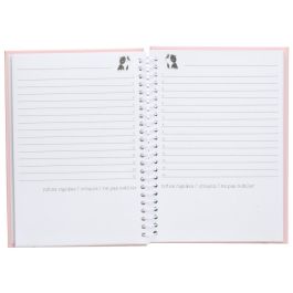 The Concept Factory Libreta Anti Stress Kawaii Cuaderno con Espiral y Tiras de Silicona de Colores Modelos Surtidos Panda o Gato