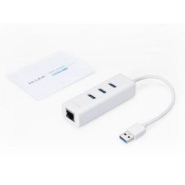 TP-Link UE330 USB 3.2 Gen 1 (3.1 Gen 1) Type-A 1000 Mbit/s Blanco TP-Link UE330 USB 3.2 Gen 1 (3.1 Gen 1) Type-A 1000 Mbit/s Blanco