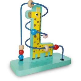 SES Creative Laberinto de Cuentas de Jirafa para Bebés, Juguete de Motricidad Fina Seguro, Desarrollo Habilidades Manuales y Colores SES Creative Laberinto de Cuentas de Jirafa para Bebés, Juguete de Motricidad Fina Seguro, Desarrollo Habilidades Manuales y Colores