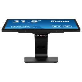iiyama ProLite T2238MSC-B1 Monitor táctil IPS de 21.5" Full HD (1920x1080) con panel 10 puntos táctiles, HDMI, DisplayPort, USB 3.2, Altavoces, Negro