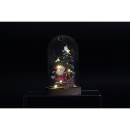 DKD Home Decor Decoración Luminosa Navidad Tradicional Multicolor 8 Unidades 11 x 19 x 11 cm