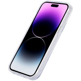 eSTUFF Funda Híbrida Magnética BERLÍN Compatible con MagSafe para iPhone 15 Plus - Transparente