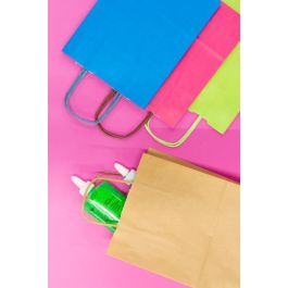 Bolsa Papel Magenta Med Pincello 32X0CM (100 Unidades) Bolsa Papel Magenta Med Pincello 32X0CM (100 Unidades)