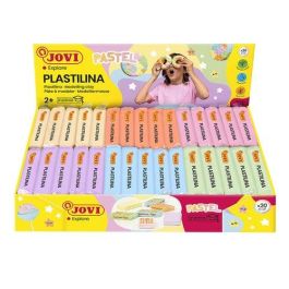 Jovi Plastilina vegetal moldeable, caja de 30 unidades colores pastel surtidos 50g, ideal para niños +3 años Precio: 17.5000001. SKU: B164T7373A