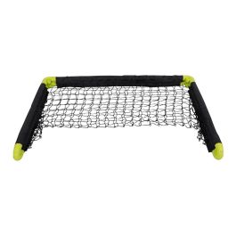 Dunlop Mini Portería Plegable 90x59x61cm Negro/Amarillo con Red