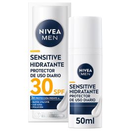NIVEA Men Sensitive Crema Hidratante SPF30 Cuidado Piel Sensible 50 ml
