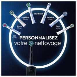 Oral-B VITALITY PRO NEGRO Cepillo Dientes Eléctrico con Temporizador, 3 Modos de Cepillado y 8800 Rotaciones/Minuto, 1 unidad