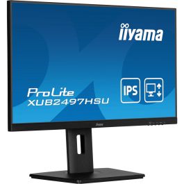 Iiyama ProLite XUB2497HSU-B2 Pantalla 24" IPS 100Hz Full HD con Soporte Regulable en Altura, AdaptiveSync y Luz Azul Reducida