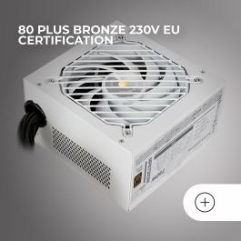 Mars Gaming Fuente de Alimentación 750W MPB750SIW Extreme Silence 80 PLUS Bronze Blanco