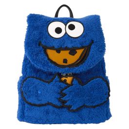 Loungefly Mochila peluche Cookie Monster Barrio Sésamo con monedero, felpa y cuero vegano, 22x11x26cm Precio: 68.88999964. SKU: B1CACKN265
