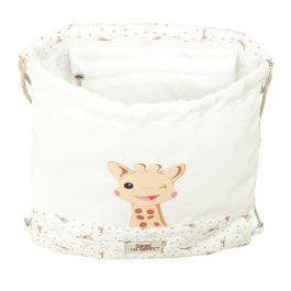 Sophie la Girafe Saco Plano Junior Honey 26x34x1 cm – Bolsa Infantil para Niños +3 Años