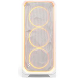 Fractal Design Meshify 3 Midi Torre ATX EATX micro ATX Mini-ITX Blanca Panel de Vidrio Templado RGB Clear Tint