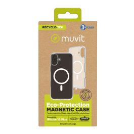 Muvit Funda Recycletek MagSafe para iPhone - Material 100% Reciclado
