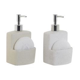 Dosificador Basicos DKD Home Decor Gris Blanco 9.3 x 19 x 10 cm (4 Unidades) Precio: 25.5068. SKU: B12K2FL65B