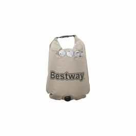 Bestway 67703 Colchón Hinchable Doble Roll & Relax para Camping 203x183x22 cm