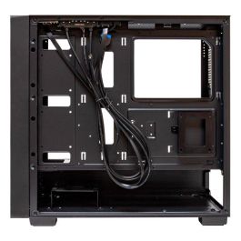 Unykach Revelat Mesh Black ARGB Caja Torre Gaming Midi ATX/Micro ATX con Ventana Cristal Templado y 4 Ventiladores Preinstalados