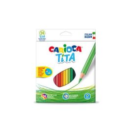 Lapices De Colores Carioca Tita Hexagonal Caja De 24 Unidades Colores Surtidos Precio: 3.50000002. SKU: B1ENWNC35D