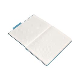 Cuaderno Con Gomilla Antartik Notes Tapa Dura A4 Hojas Cuadricula Azul Claro 100 Hojas 80 gr Fsc