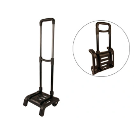 Liderpapel Carro Portamochilas Plegable Negro 860x280x260 mm