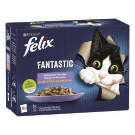 Felix Fantastic Selec-Fav Jelly 6x12x85g Comida para Gatos Variedad Sabores Gelatina Equilibrada Precio: 50.578. SKU: B16VZCWTN6