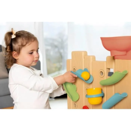 Smoby 840301 Muro de actividades Life con 6 actividades y 29 accesorios